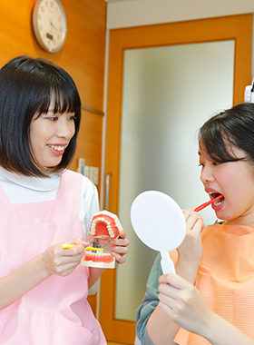 歯みがき指導